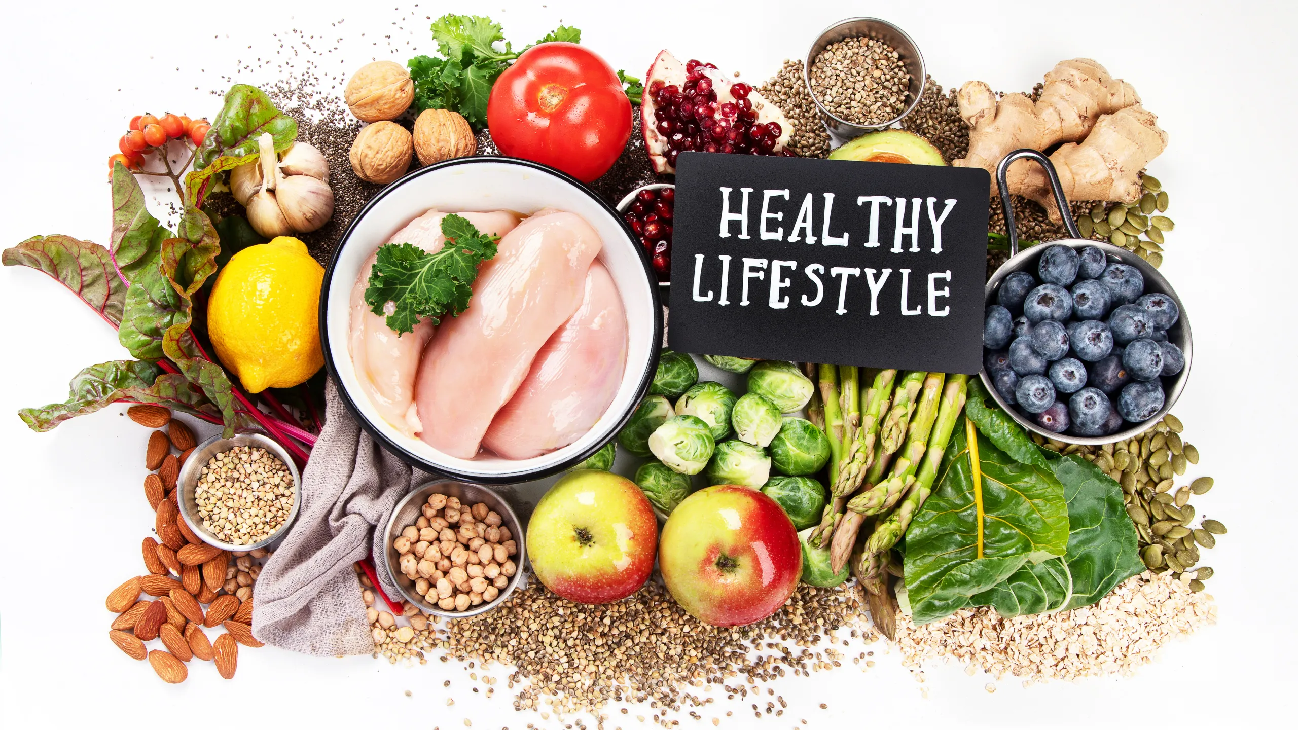 Highlighted glossary terms within a printed nutrition guide